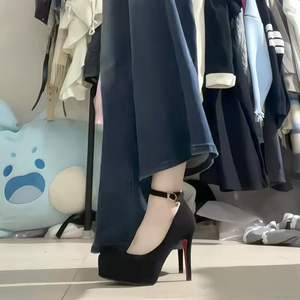 Nouvelles Chaussures Mary Jane de Mariée Style Français Printemps-Été-Automne 2026, Rétro Britannique, à Semelle Épaisse, en Cuir, Plates, à Enfiler, à Talon Carré - Product Image 3