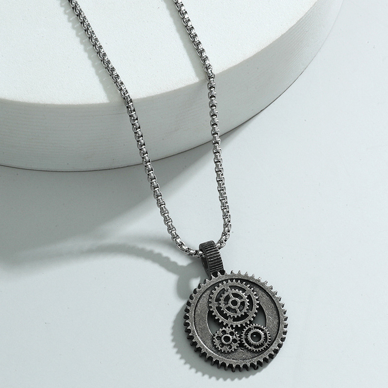 Fashionable Stainless Steel Necklace with Number