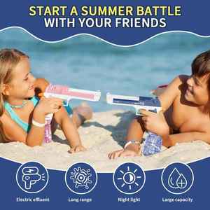 Luckykoo - Pistola de Agua Eléctrica Automática para Niños, Juguete de Verano, Regalo, Pistola de Gel, Pistola de Agua - Product Image 3