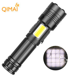 ไฟฉาย LED Xhp160 Cob แบบชาร์จไฟได้ ความเข้มสูง พร้อมไฟด้านข้าง สำหรับใช้งานกลางแจ้ง - Product Image 4