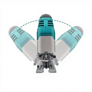 Sierra de calar inalámbrica portátil de grado industrial con batería de iones de litio, 500W, 3000 RPM, batería de 2.5AH, corte de madera de 75mm - Product Image 4