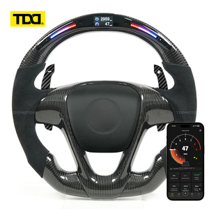 แป้นเปลี่ยนเกียร์แม่เหล็กคาร์บอนไฟเบอร์ TDD สำหรับ Smart 451 453 Fortwo - Product Image 2