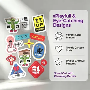 Cute Cartoon Kawaii Decorative Stickers Aesthetic Journal <b>Scrapbook</b> Laptop Phone Decal Sticker Pack - Product Image 5