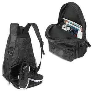 กระเป๋าเป้กีฬากลางแจ้งแบบพับได้ ปิดด้วยซิปนุ่ม มีสีสันให้เลือกสำหรับไม้เทนนิส แบดมินตัน และพิกเกิลบอล - Product Image 6