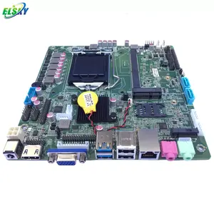 2022 DDR4 I7-7700 4.2GHz Processor Core I7 LGA1151 EDP 4K At 60Hz Display Output 1000M RJ45 Network Card Motherboard QM1100