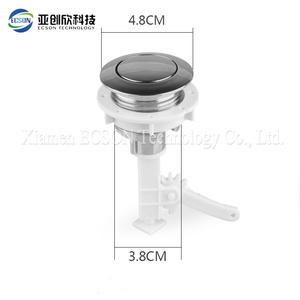 Bán buôn nhà vệ sinh đơn và đôi phụ kiện bơm nút bồn cầu nước để ngồi trong nhà vệ sinh vòng nhấn nút chuyển đổi - Product Image 6