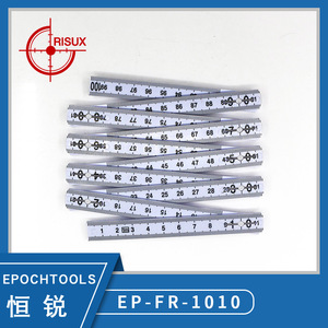 Regla plegable de plástico de 100 cm con anillo metálico para medir y como regalo - Product Image 5