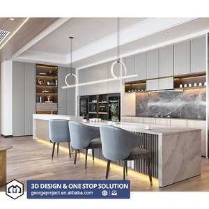 Projet de villa australienne, service de design d'intérieur moderne italien 3D, service de design d'intérieur haut de gamme pour les maisons résidentielles - Product Image 1