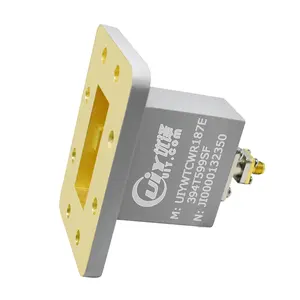 UIY RF 3.94-5.99GHz End Launch 180 degrees WR187 Waveguide to Coaxial Adapter (BJ48)