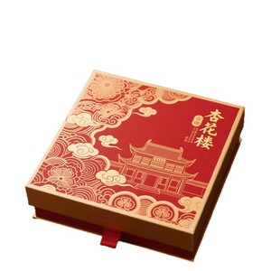 Boîte cadeau haut de gamme Shanghai Xinghua pour bâtiment emblématique, personnalisation avec gaufrage, emballage écologique et étanche - Product Image 1