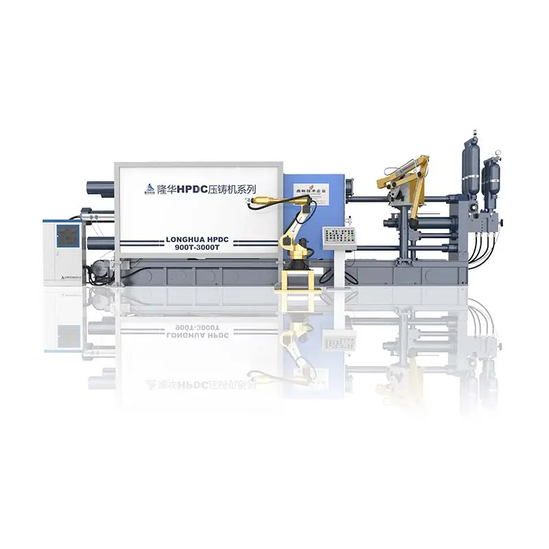 LH-HPDC 1250T Aluminium legierung Kalt kammer Druckguss maschine für öffentliches Licht