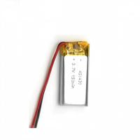 451430 3.7V 150mAh Baterai Lithium Solid State Soft Pack 500 Siklus PCM Performa Tinggi untuk Perangkat yang Dapat Dipakai