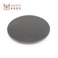 Tampon de ponçage en mousse de 150 mm (6 pouces) à fixation auto-agrippante, abrasif de dureté moyenne pour le polissage et la réparation de peinture automobile, OEM