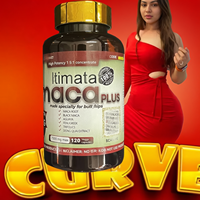 Capsules de Maca Plus 7500mg les plus vendues pour le remodelage des fesses et des hanches, 100% naturelles avec racine de Maca, Maca noire et Aguaje