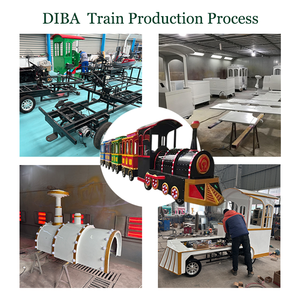 Train touristique du fabricant, petit train avec sièges en cuir confortables, idéal pour les places <span class=keywords><strong>de</strong></span> ville - Product Image 6