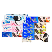 Collations exotiques en gros 97g, biscuits chinois aux saveurs variées, biscuits sandwich Oreo, Oreo