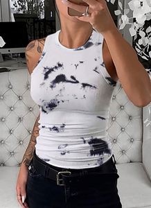 Women's Basic Solid Round Neck Ribbed Tank Top Promotional T-<b>Shirts</b> - Product Image 6
