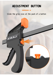 Airaj <span class=keywords><strong>4</strong></span> inch nhựa F kẹp mộc và chế biến gỗ công cụ thanh kẹp cho chế biến gỗ - Product Image 4