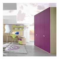 Offre Spéciale Design Moderne EUBK112 PRINCESSE Enfants Chambre Ensemble Lit Superposé Avec Bureau