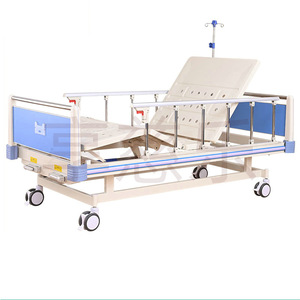 Cama Hospitalaria Enjoying Happiness A13, Manual, de Una o Dos Manivelas, Estructura de Acero, para Cuidado en el Hogar - Product Image 4