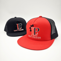 Gorras de Béisbol de Moda Hip Hop con Visera Plana, Malla Transpirable, Protección Solar, Diseño de Hoja Tropical para Exteriores
