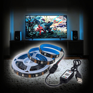 La lumière de bande d'USB DC5V <span class=keywords><strong>LED</strong></span> RVB/Rgbw/5050/2835 30/60 luces a mené USB + le contrôleur a mené le contre-jour de la lampe - Product Image 1