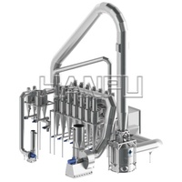 Sistem Evaporator pelat Film jatuh DSS2205 MVR untuk air Osmosis terbalik