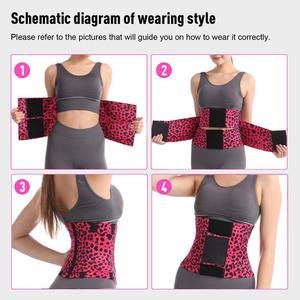 Faja Reductora de Cintura al por Mayor con Triple Envoltura, Corsé Moldeador de Abdomen y Cintura, Banda de Sudoración para Entrenamiento, Faja Deportiva Adelgazante para Gimnasio - Product Image 6