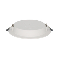 Wiscooon – lustre à panneau rond, Spot de lampe de plafond pour l'éclairage de la maison, lumière Led en plastique, moderne, bon marché, intérieur mince PC 80 5W