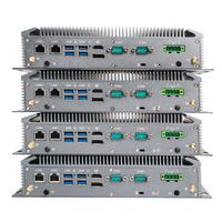 Nueva Computadora de Escritorio Industrial Zeroone de 8.ª Generación con CPU U, Mini PC sin Ventilador, 8 GB DDR4, 16 GB GDDR4, Gráficos Intel UHD, Windows 10, M-SATA