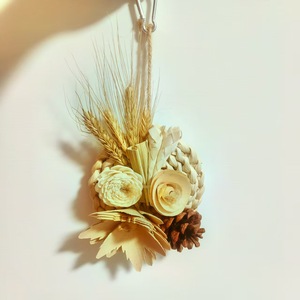 Papegaai Speelgoed Natuurlijk Oor van de Tarwe Boom Bloem Fruit Kauwkoord Ontspanningsspel Accessoires Groothandel - Product Image 4