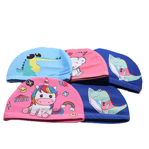 Gorro <span class=keywords><strong>de</strong></span> Natación Infantil Cómodo con Estampado <span class=keywords><strong>de</strong></span> Dibujos Animados, Equipo <span class=keywords><strong>de</strong></span> Natación <span class=keywords><strong>para</strong></span> Niños y Niñas Hecho <span class=keywords><strong>de</strong></span> Nailon, Silicona y Látex - Product Image 1