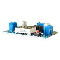 Modul Step-Down DC-DC LM2596 yang Dapat Disesuaikan dengan Layar Voltmeter, Input 4.0-40V, Output 1.25-37V, 3A