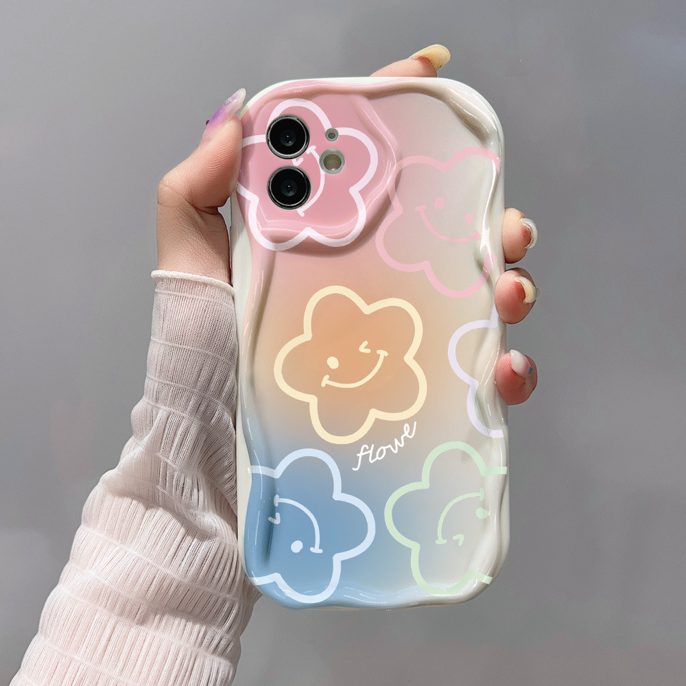 Milky White Smiley Face Bracket