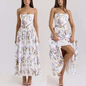 M71 Trendy | Abito Lungo Elegante da Donna con Stampa, Scollo Quadrato e Senza Maniche, Alta Qualità, Stile Boutique - Product Image 5