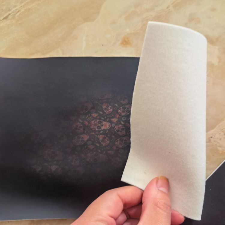 UV Sunlight Reactive Color Changing Synthetic Leather Fabric Temperature Responsive Leather