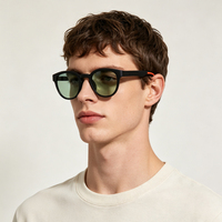 Lunettes de soleil polarisées UV400 pour femmes, monture ovale légère et confortable en TR90, colorées, pour la pêche en extérieur, personnalisables et tendance