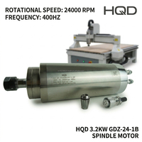Le moteur de broche JLE Cnc Tech Hqd 3.2Kw offre un kit de moteur de broche miniature pour l'assemblage du roulement et du rotor du moteur de broche CNC.