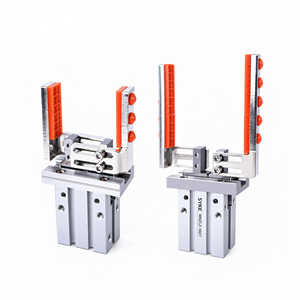 Cylindre pneumatique à doigts parallèles MHZL2-16D1 réglable en alliage d'aluminium pour robot de moulage par injection - Product Image 1