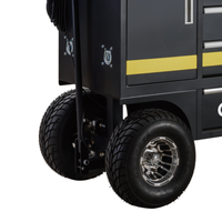 Chariot d'atelier robuste avec roulettes verrouillables, 10 tiroirs, capacité de 500 kg, OBM OEM disponible, matériau SPCC, certifié ISO CE