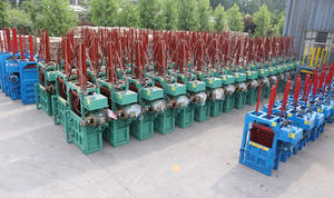 ऊर्ध्वाधर हाइड्रोलिक स्क्रैप धातु बैकर्स कुशल अपशिष्ट कागज और कार्डबोर्ड बैलिंग मशीन - Product Image 5