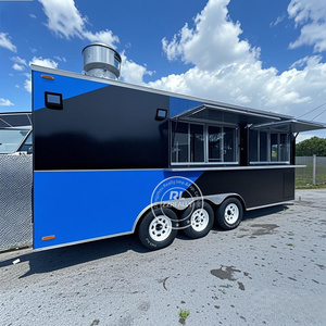 2025 personalizzato Pop Mart cucina completa gelato Fast Food rimorchio Van Snake Food carrello cibo per Snack prodotti all'ingrosso - Product Image 3