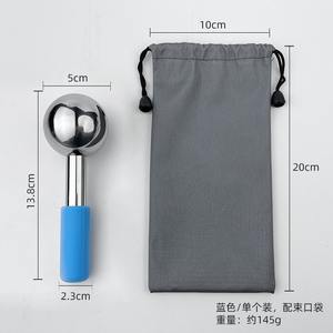 Facial Ice Globes Frio Quente Aço Inoxidável Rolo Facial Pele Beleza Spa Cooling Globo Massagem Bola Face Care Cryo Freeze <span class=keywords><strong>Stick</strong></span> - Product Image 6