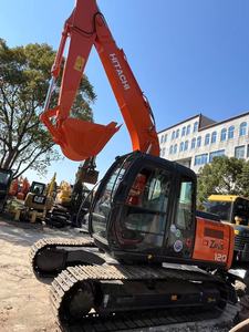 Pelle sur chenilles moyenne d'occasion de haute qualité ZX120 Moteur Isuzu fabriqué au Japon Offre Spéciale à bas prix presque neuf en bon état - Product Image 4