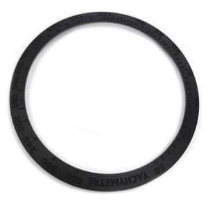 Applicable à la montre mécanique pour homme de la série TD Black <span class=keywords><strong>Shield</strong></span> M42000CR, accessoires de <span class=keywords><strong>lunette</strong></span> en céramique noire mate sablée - Product Image 4