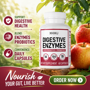 Supplément d'enzymes digestives étiquette OEM personnalisée capsules d'enzymes digestives probiotiques pour la digestion supplément à base de plantes - Product Image 4