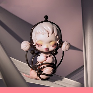 Popmart Bubble Mart skullpanda Manga Collection กล่องตาบอดแฮนด์เมดของขวัญแฟชั่นอินเทรนด์