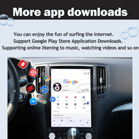 Autoradio Android 12 Für Infiniti G37 G35 G25 Q40 Q60 2007-2015 Vertikaler Bildschirm Multimedia Player GPS Navigation Android Auto