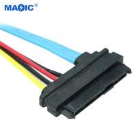 Aksesoris Komputer OEM Sata 29Pin 7Pin IDE 4Pin SAS SFF-8482 Kabel Data Daya Sata Kabel Hard Drive Kabel Sata
