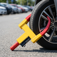 Verrou de pneu de voiture antivol YH3540, verrou de stationnement universel en acier avec code de serrage, système de sécurité antivol pour voiture